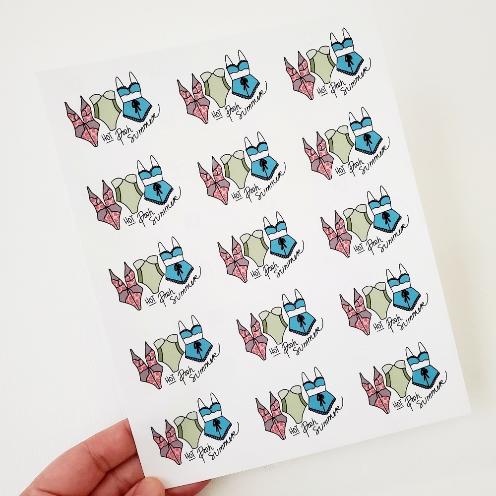 LB004 Custom HOT Posh Summer Sticker [Price Firm] - Picture 3 of 11